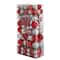 81ct. Holiday Deluxe Shatterproof Christmas Tree Ornament Box Set